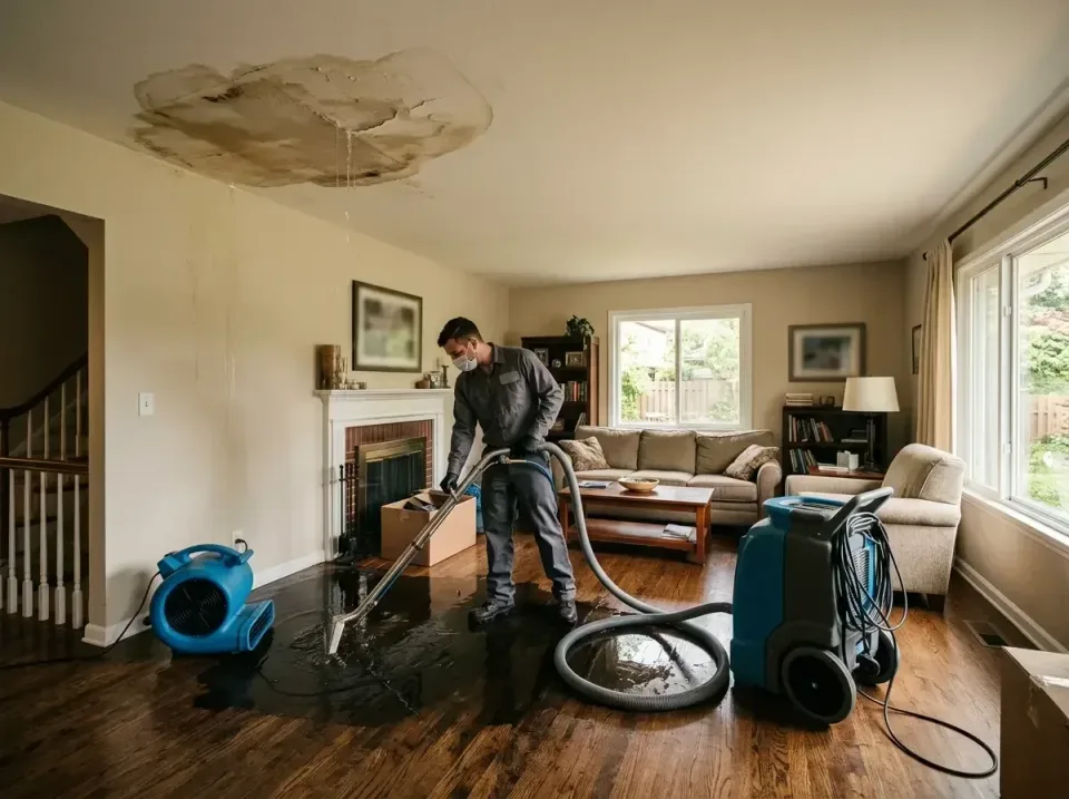 attic-pipe-burst-ceiling-drip-008 — frequently asked questions, Water Damage Restoration & Carpet Care in Kingman, KS
